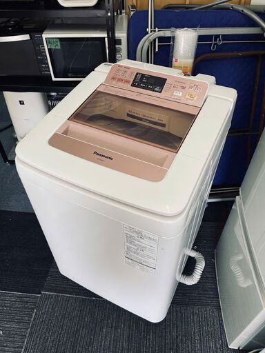 北九州市配送無料全自動洗濯機 FAシリーズ シャンパン NA-FA8H1-N [洗濯8.0kg /簡易乾燥(送風機能) /上開き]