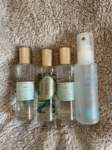 ボディミストSABON ×3+フィアンセ×1