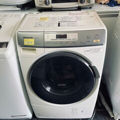 北九州市配送無料ヒーター乾燥機能付き】 【左開き】 ドラム式洗濯乾燥 
