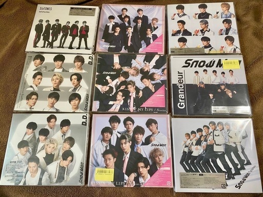 SnowMan DD 初回盤　SixTONES  CDまとめ売り