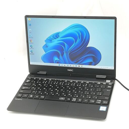 激安 高速SSD フルHD 12.5型ワイド ノートパソコン NEC PC-VKT13HZG4 中古美品 第8世代i5 8GB 無線 Bluetooth Webカメラ Windows11 Office