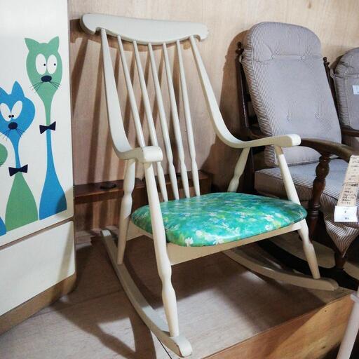 鳥取家具 ロッキングチェア【F00796】