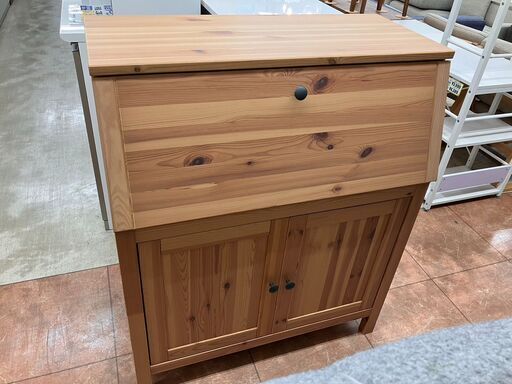 人気のIKEAライティングビューロー イケアHEMNES ヘムネス　机 テーブル1104