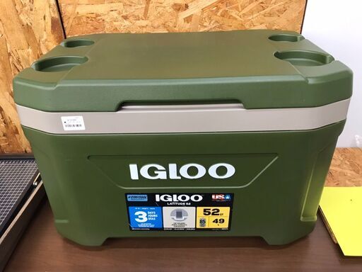 【591】クーラーボックス Igloo 52qt
