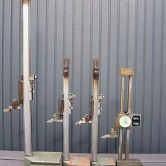 MIYUTOYO ミツトヨ ハイトゲージ 4個まとめて 測定器 No.192-106 300mm など【中古】JO9018HON