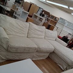 ☆ジモティ割あり☆ Rachel Ashwell ソファ ホワイト H310×D185×W91 