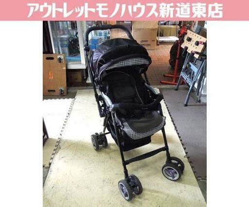 COMBI ベビーカー ディアクラッセ オート4キャス YB-500 ミストブラック 両対面 A型 1ヶ月頃～ 体重15Kｇ以下 子供用品 ベビー用品 札幌市 新道東店