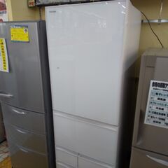 美品　TOSHIBA 冷蔵庫 GR-T41GXK 411L 2021年製 Amazon.co.jp: 東芝 冷蔵庫 幅60㎝ 411L グランホワイト GR