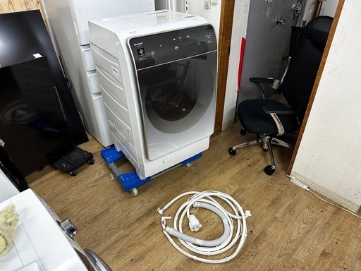 ▲⭐️激安価格⭐️SHARP シャープ ドラム式洗濯機 ES-X11A-SL 11kg 洗濯乾燥機 乾燥機能付き 高性能 大容量 エコ 洗濯機 中古 自動投入 2023年製