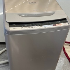 HITACHI 日立　10.0Kg全自動洗濯機 　ビートウォッシュ　BW-V100B 2017　美品動作品