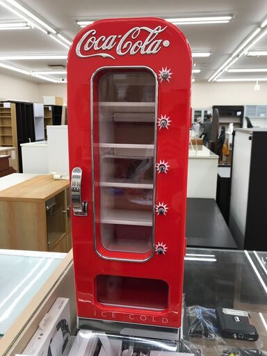 ★ジモティ割あり★ コカ・コーラ 自販機型冷蔵庫   動作確認／クリーニング済み KJ6093