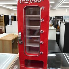 ★ジモティ割あり★ コカ・コーラ 自販機型冷蔵庫   動作確認／クリーニング済み KJ6093 ☆ジモティ割あり☆ コカ・コーラ 自販機型冷蔵庫 動作確認