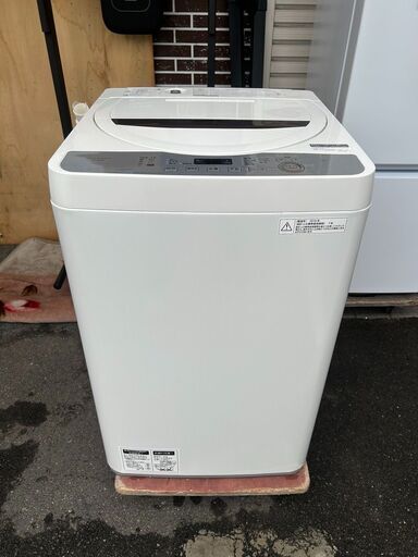 洗濯機 シャープ ES-GE5B 2018年 5kg【安心の3ヶ月保証★送料に設置込】自社配送時代引き可※現金、クレジット、スマホ決済対応※