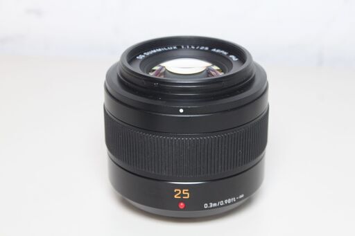 【現状品】Panasonic/LEICA DG SUMMILUX 25mm F1.4 II ASPH./単焦点レンズ ⑥