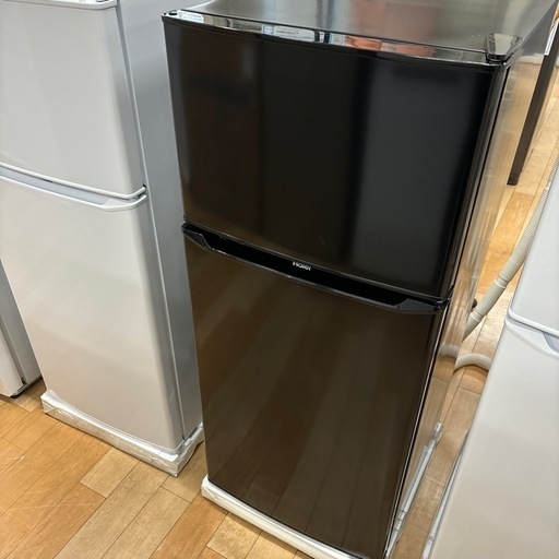 (S240911b-10) 未使用品✨️ Haier 130L ノンフロン冷凍冷蔵庫 ❄️ ハイアール JR-N130C 人気のブラック 2023年製 ★ 名古屋市 瑞穂区 リサイクルショップ ♻️ こぶつ屋