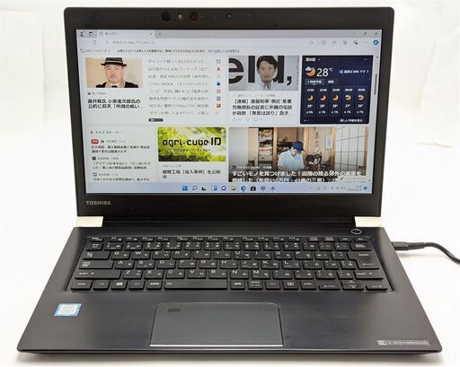 激安 高速SSD タッチ可能 ノートパソコン フルHD 13.3型 東芝 U63/M 中古 第8世代i5 8GB Wi-Fi カメラ Bluetooth Windows11 Office 即使用