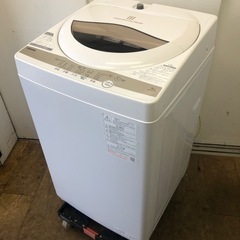 K027★2022年製TOSHIBA製5.0㌔洗濯機★6ヶ月保証付き★近隣配送・設置可