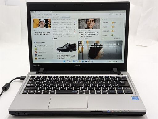 激安 高速SSD Windows11済 13.3型ワイド ノートパソコン NEC PC-VK27MCZDM 中古良品 第4世代Core i5 無線Wi-Fi Bluetooth Office 即使用可