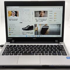 激安 高速SSD Windows11済 13.3型ワイド ノートパソコン NEC PC