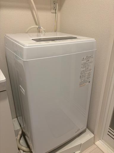 北九州市内　保証書付き　東芝洗濯機4.5Kg