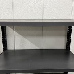 8台あり 5段 スチールラック 飾り棚 収納棚 グレー 幅88cm×奥行45cm