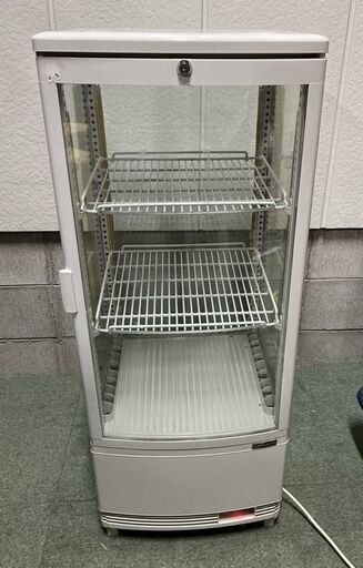 レマコム 4面ガラス 卓上冷蔵ショーケース 98L RCS-4G98SL