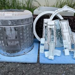 洗濯機の分解クリーニング行っています！配送設置込み 東芝10K洗濯機DD