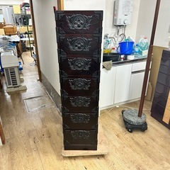 ⭐️激安価格⭐️希少品 岩谷堂 箪笥 7段 高級 和風 収納家具 チェスト 和タンス 木製 和式 収納 伝統工芸 和室 7段箪笥 アンティーク