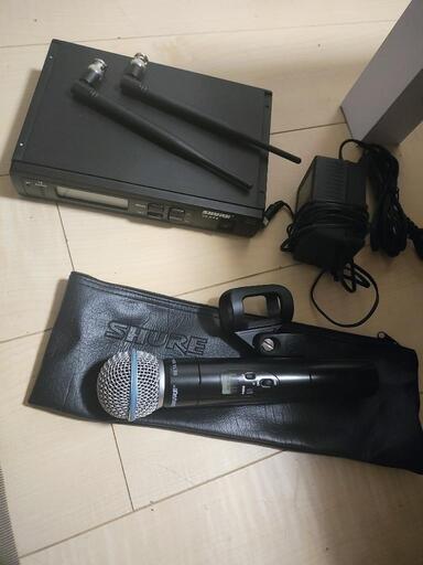 SHURE ワイヤレスマイク　新習志野駅受け渡し