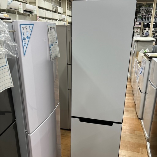 (S240911b-1) 未使用品✨️ Haier ノンフロン冷凍冷蔵庫 208L 2023年製 ❄️ ハイアール JR-SX21A ❄️ 横幅453mm スリムタイプ ★ 名古屋市 瑞穂区 リサイクルショップ ♻️ こぶつ屋