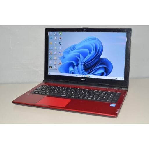 最新Windows11+office 爆速SSD256GB NEC NS150/H 15.6型ワイド Celeron-3865U/メモリ4GB/無線内蔵/USB3.0/Webカメラ/DVDマルチ/便利ソフト
