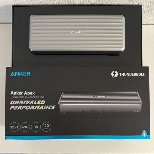 【Anker】ドッキングステーション PowerExpand Elite 12-in-1 Thunderbolt 4 Dock A83975A1 USBハブ