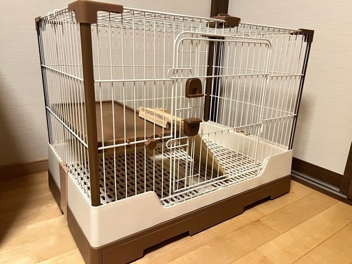 《お譲り先が決まりました\n》うさぎロフト付きケージ