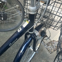 26インチ 自転車 紺