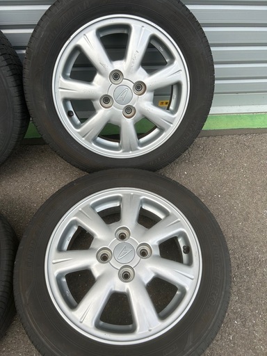 ダイハツ タント 中古タイヤ ダンロップ エナセーブ EC202 155/65R14 2 