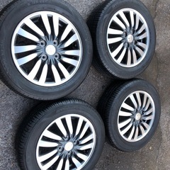 12脚まとめ買い 太陽の季節さま専用 5 165/65R14アルミホイールセット