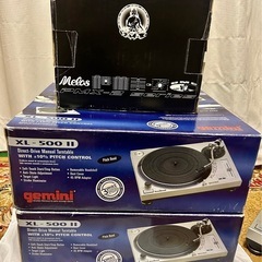 gemini xl-500II  ジェミナイターンテーブル　ミキサー　DJセット