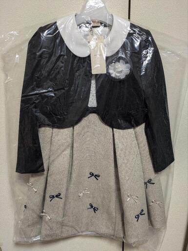 【新品タグ付】プティマイン　フォーマル　入学式　卒園式　120　ワンピース　３点