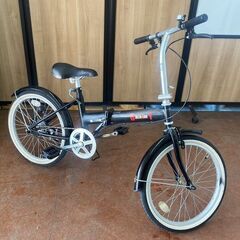 美品 白 折り畳み自転車 1ZERO1 20インチ 6段ギア 田川郡香春町