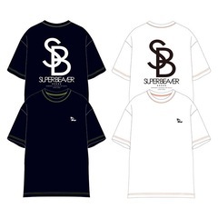 SUPER BEAVER　ステッチTシャツ黒Sサイズ