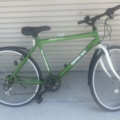 GRAPHIS(グラフィス) クロスバイク 26インチ 6段変速 GR-333 大人用自転車