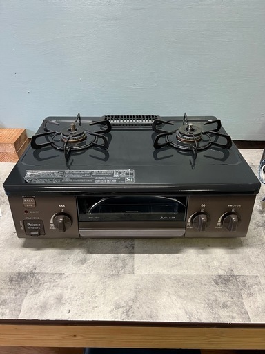 【中古美品】2022年式　パロマ　ガスコンロ　LPガス　IC-S37DX