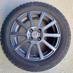 185/60R15 スタッドレスタイヤ4本(アルミ) 使用数ヶ月【取引中】