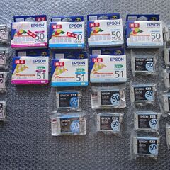 新品未開封☆EPSON エプソン純正インク IC50風船 4種類...