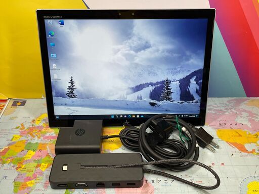 JC08116　極美品 タブレット Mini Doc HP Elite x2 1013G3 i5 Win11 office2021