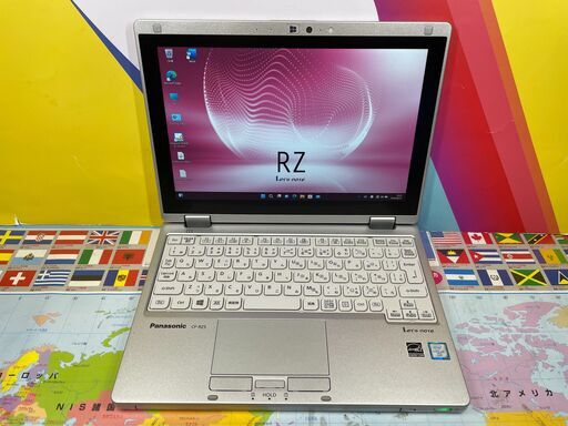 JC0829　累積 270時間 パナソニック CF-RZ5 10.1型 タッチパネル 2in1　Win11