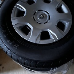 ハイエース　SGL 新車外し　タイヤホイールセット