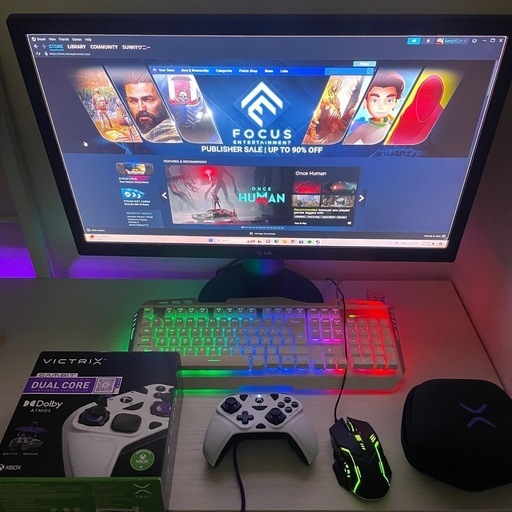 PC パーツ　モニター　ゲーミング　コントローラーセット　まとめ売り