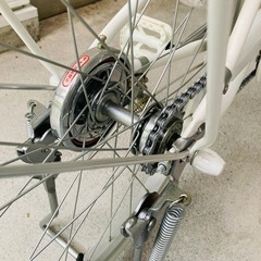 完売【文京区付近配達OK】BRIDGESTONE 20インチ子供用自転車ブリヂストンリリーベルスノーホワイト