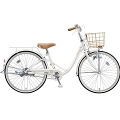 完売【文京区付近配達OK】BRIDGESTONE 20インチ子供用自転車ブリヂストンリリーベルスノーホワイト